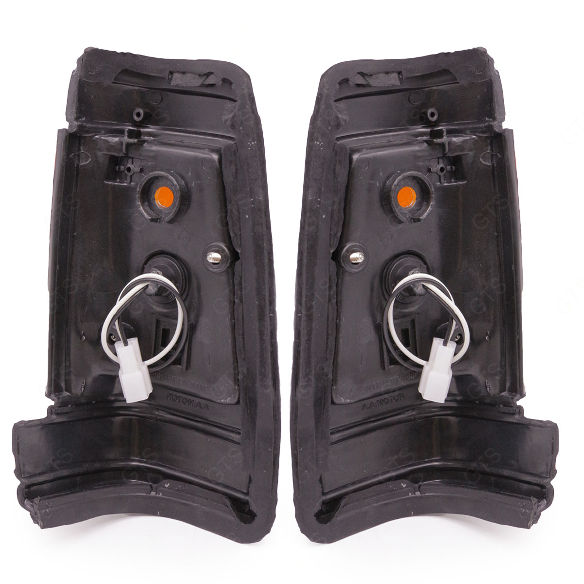 Pair Black Corner Signal Lights – For Nissan Datsun 720 SD23 Pickup 1980-1986 – AMC-DS027