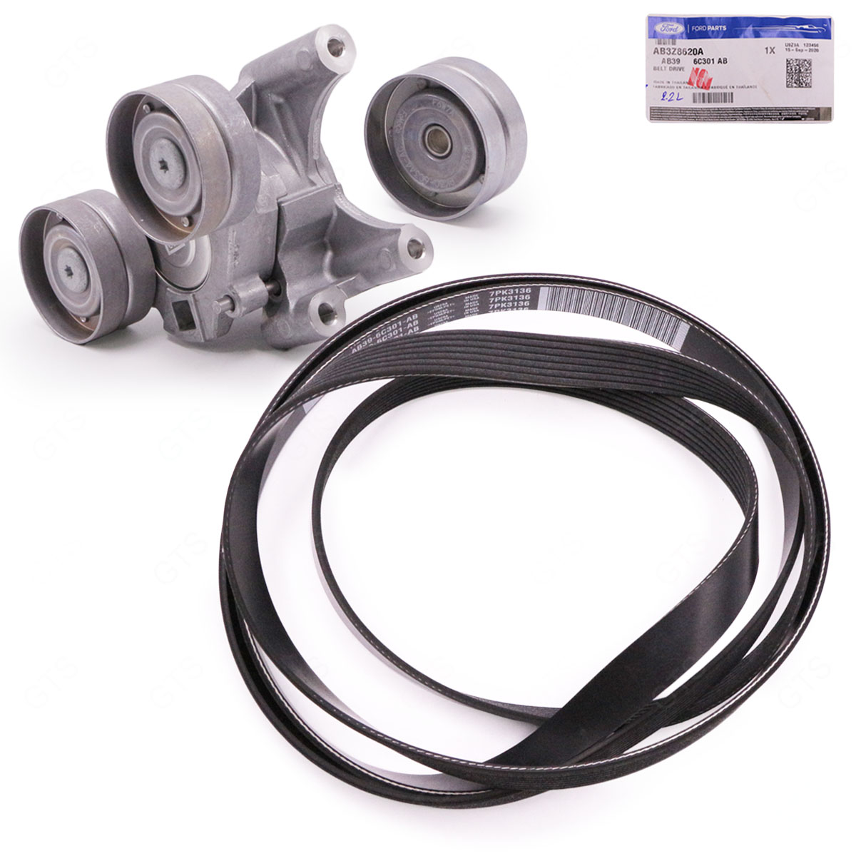 Set Kit Timing Belt 2.2L For Ford Ranger Wildtrak 4x2 4x4 T6 T7 MC 2012 2020 eBay