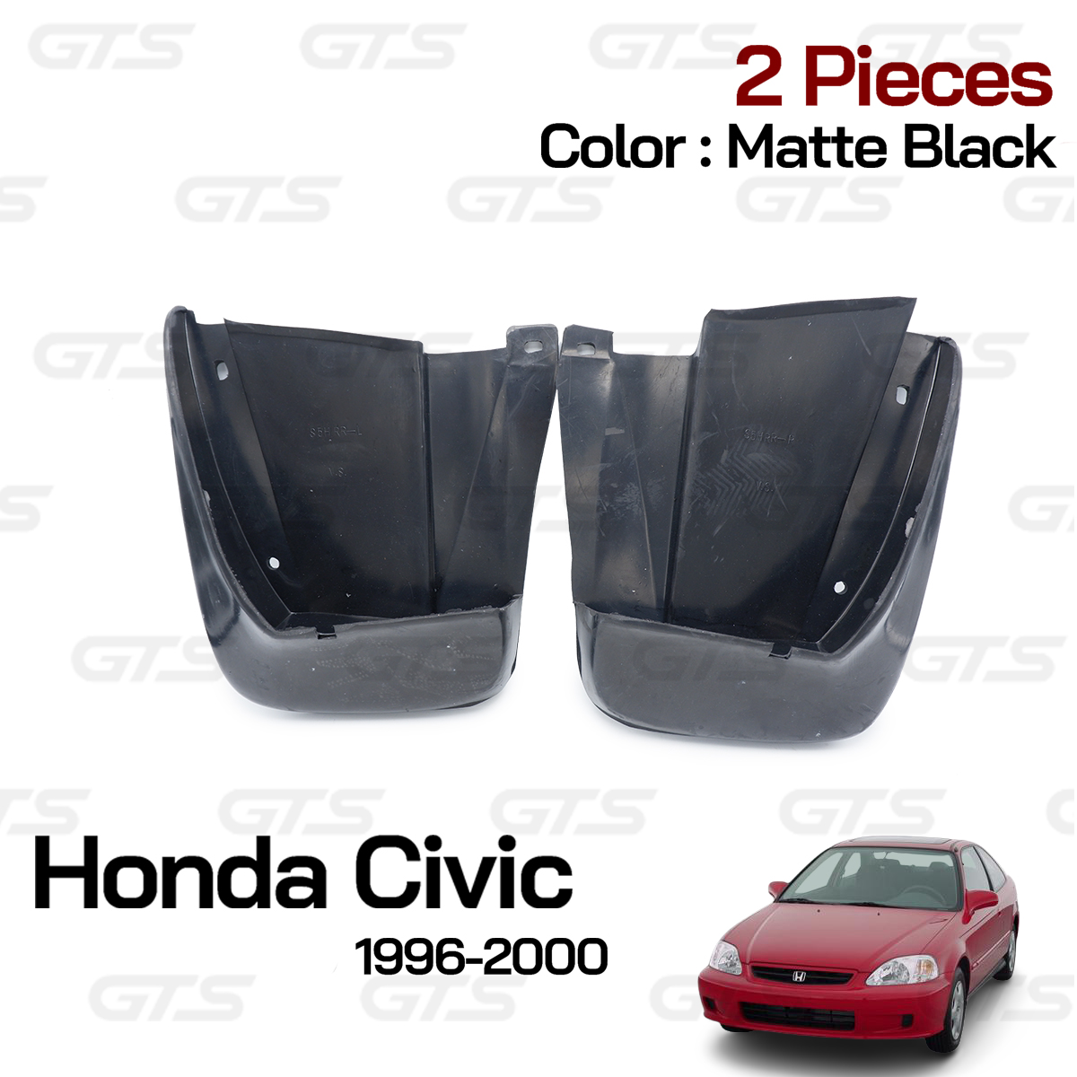 Rear Splash Guards Mud Flaps Fits Honda Civic Sedan 1996 2000