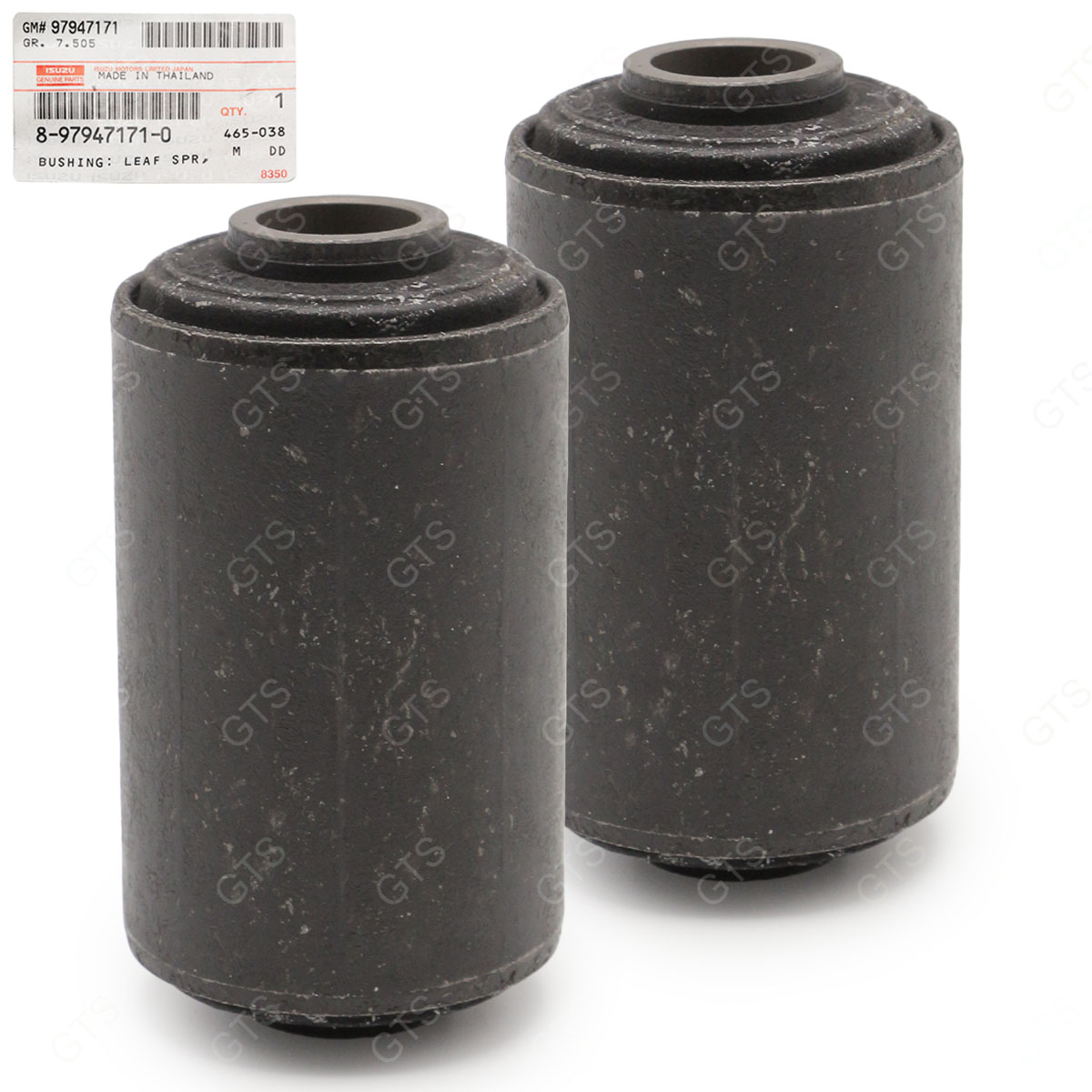 Set 8x Rear Leaf Spring Bushing Fits Isuzu D-Max Hi-Lander V