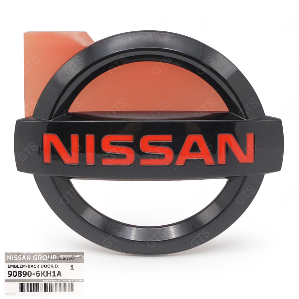 Rear Tailgate Red Black Emblem For Nissan NP300 D23 Pro 4X Pick UP