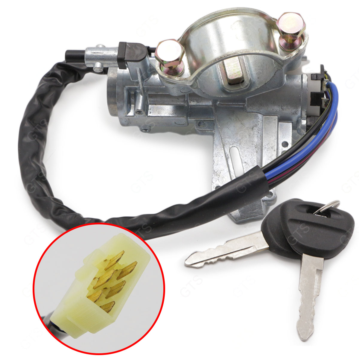 Ignition Switch Starter & Keys For Mitsubishi L200 Cyclone Mighty