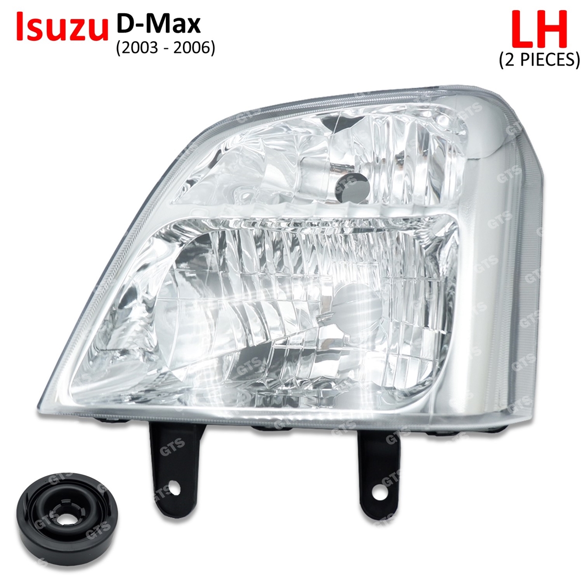 システマ　dyd セット 2024 Isuzu D-max Dmax Pickup Left LH Headlight Lamp