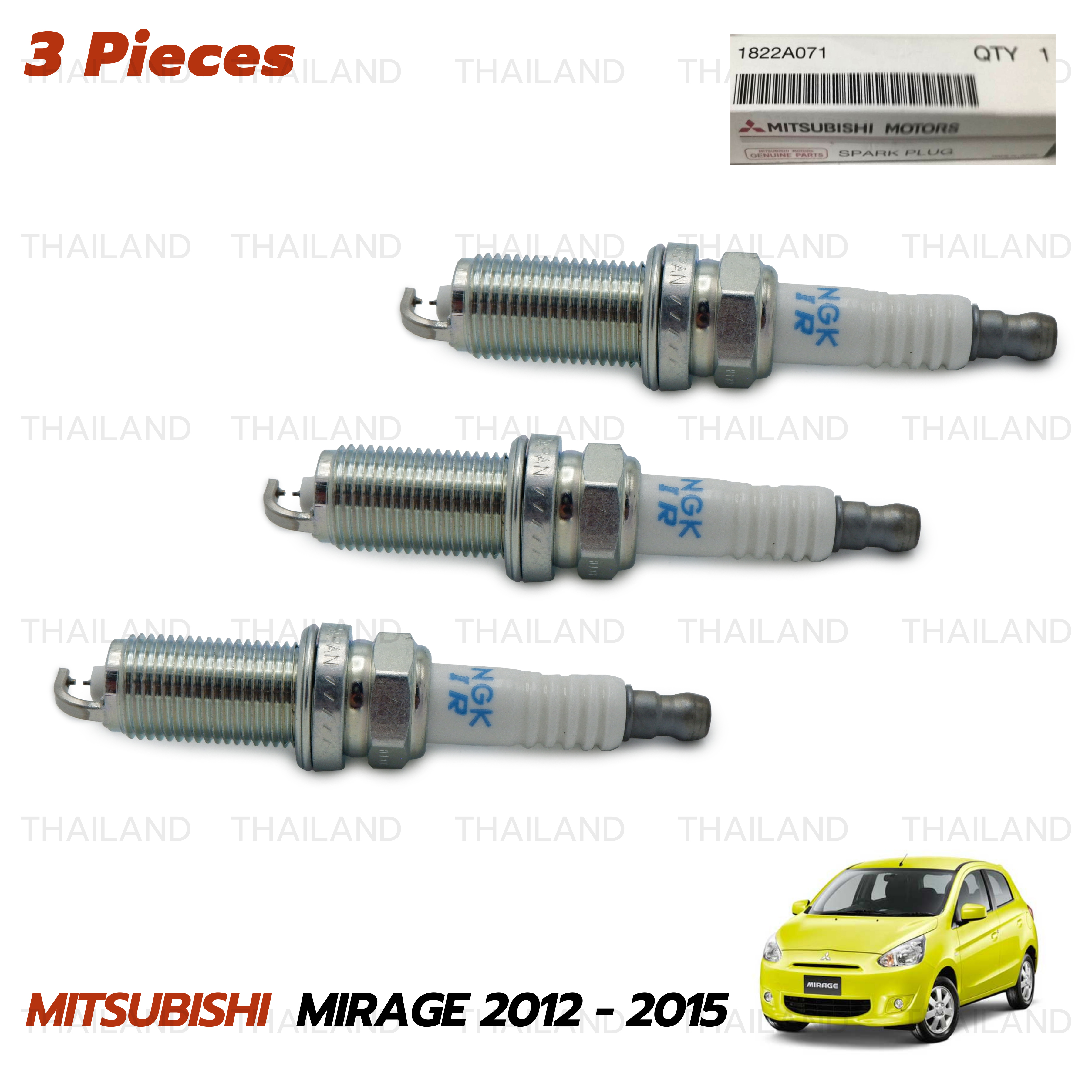 mirage8s専用 4 pc DENSO 3479 Spark Plugs for 18846-08060 18846-10060