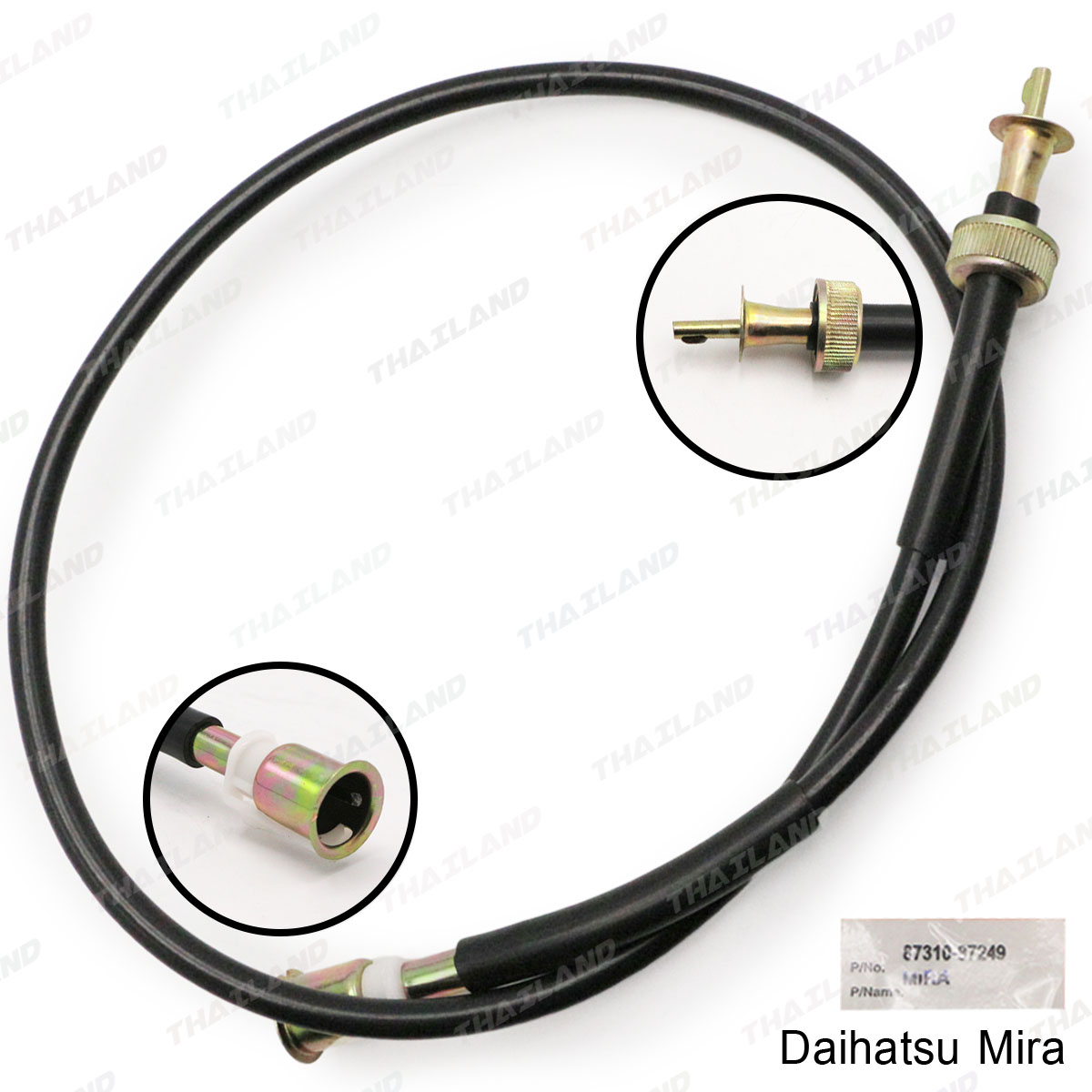 【新品】DAIHATSU SPEEDOMETER CABLE ダイハツ ケーブル Fits Daihatsu Mira 1990 94 Speedometer Cable Speedo Black | eBay