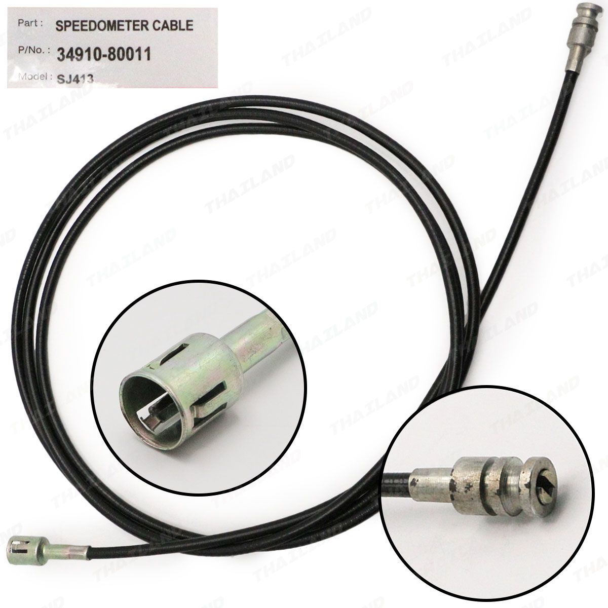 Fits Suzuki SJ410 SJ413 Samurai Sierra 1980 98 Speedometer Cable