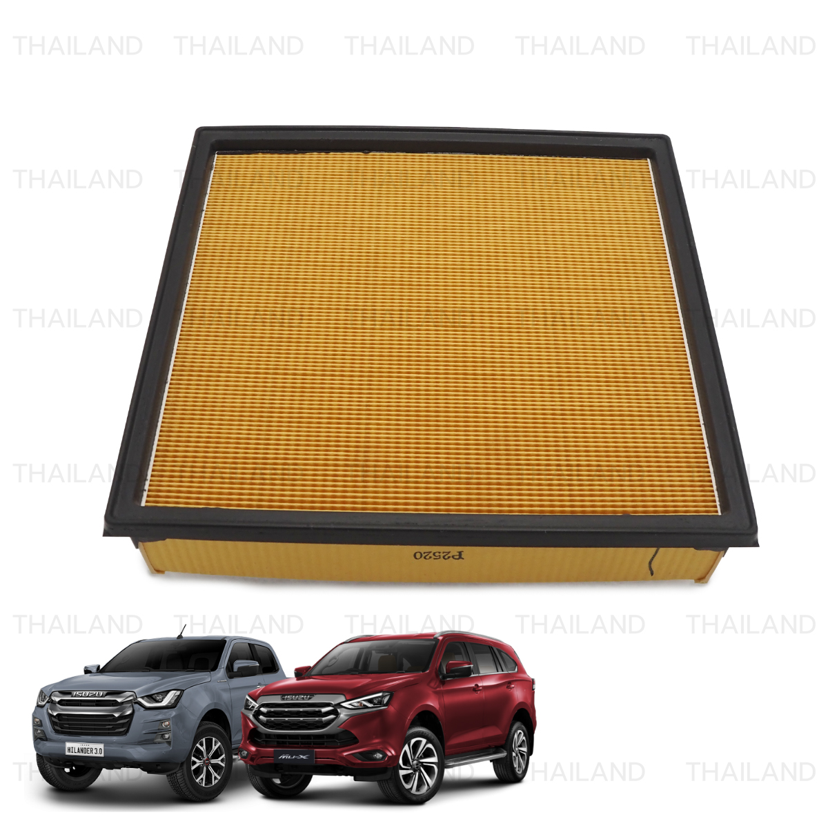 muscat 8-97499548-T Air Cleaner Filter Condition For Isuzu D-Max Mu