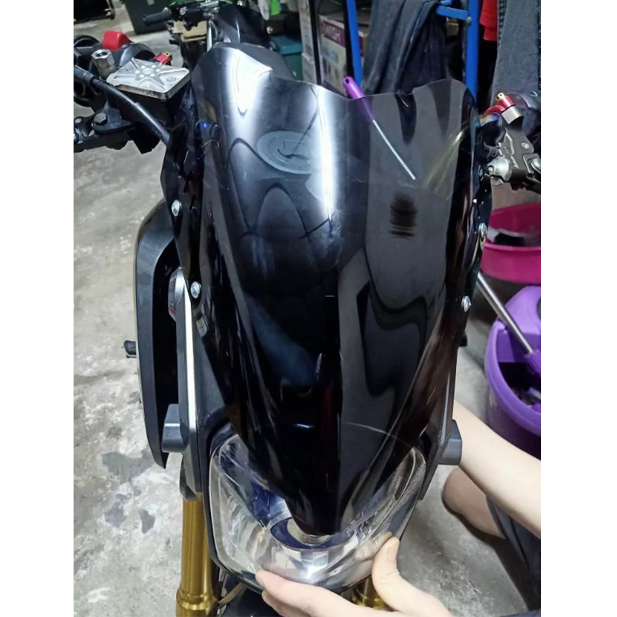 2013-2022 Honda MSX125 Zoomer-X Front Windshield Windscreen Visor