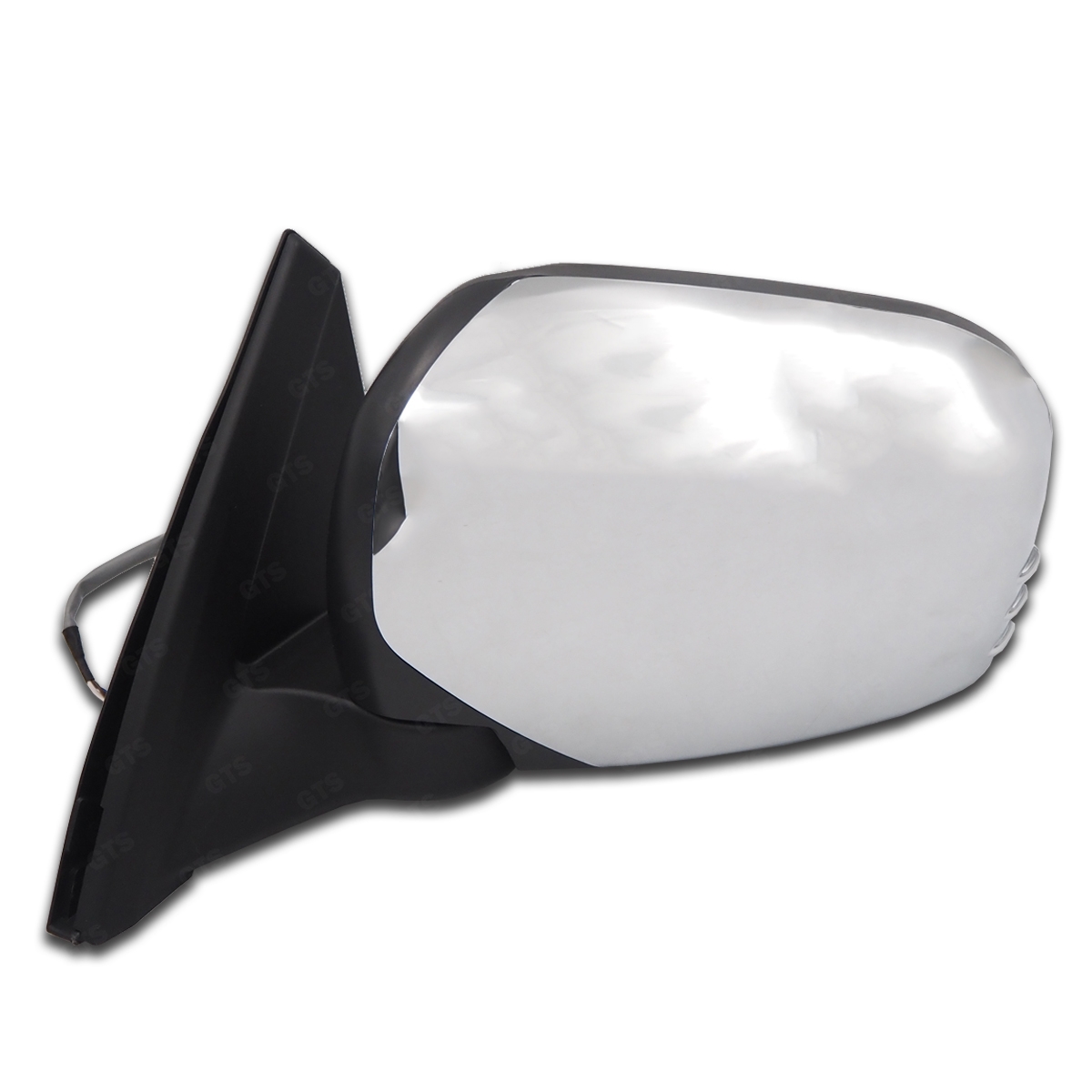 Left Chrome Electric Power Door Mirror For Mitsubishi Triton L200
