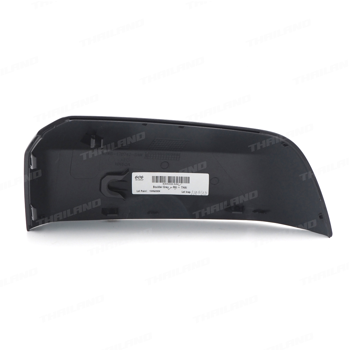 Pair Grey Mirror Side Cover Replacement Fits Ford Ranger Everest
