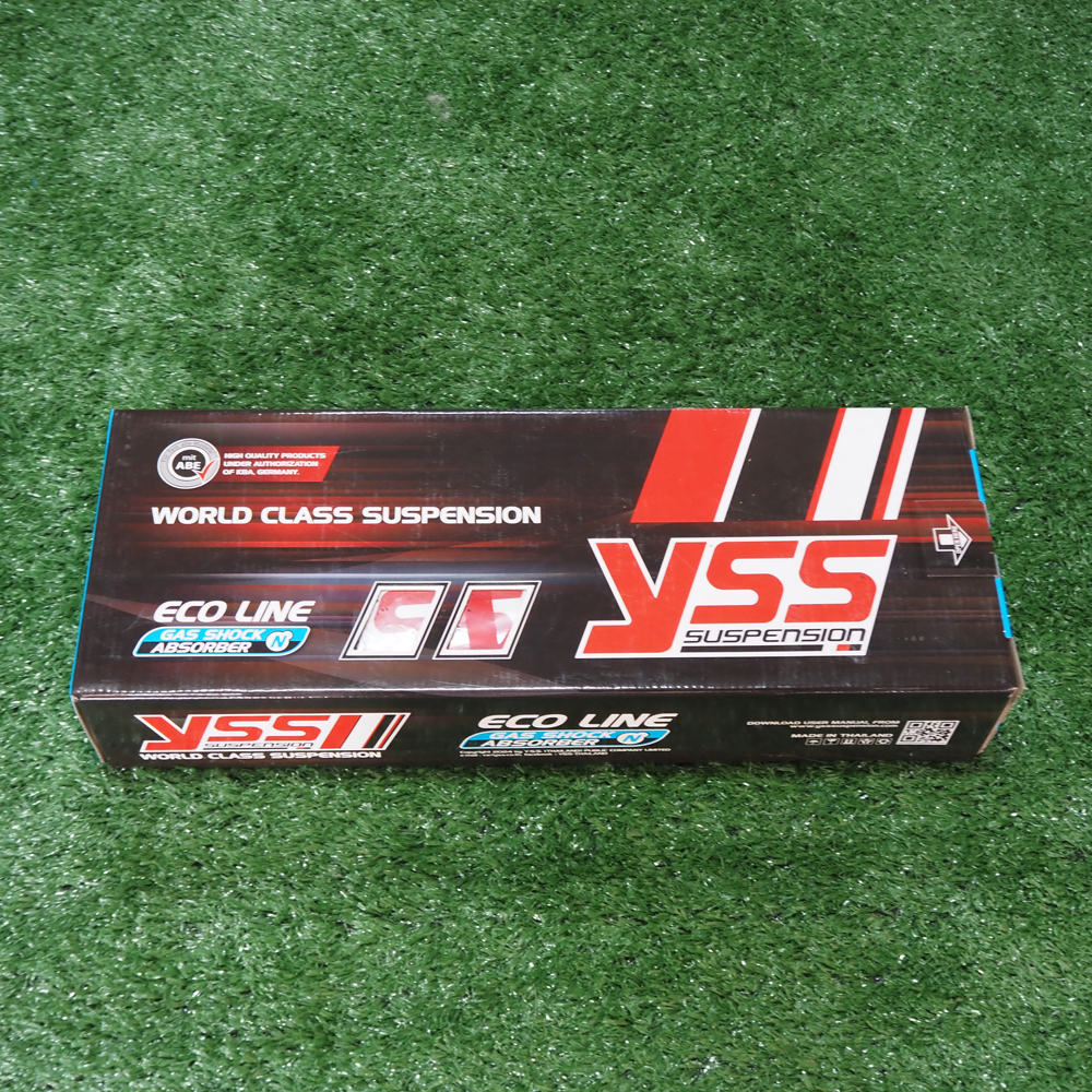 Red/Bk K-1 YSS Shock Absorber 320mm Fits Honda Zoomer-X 110