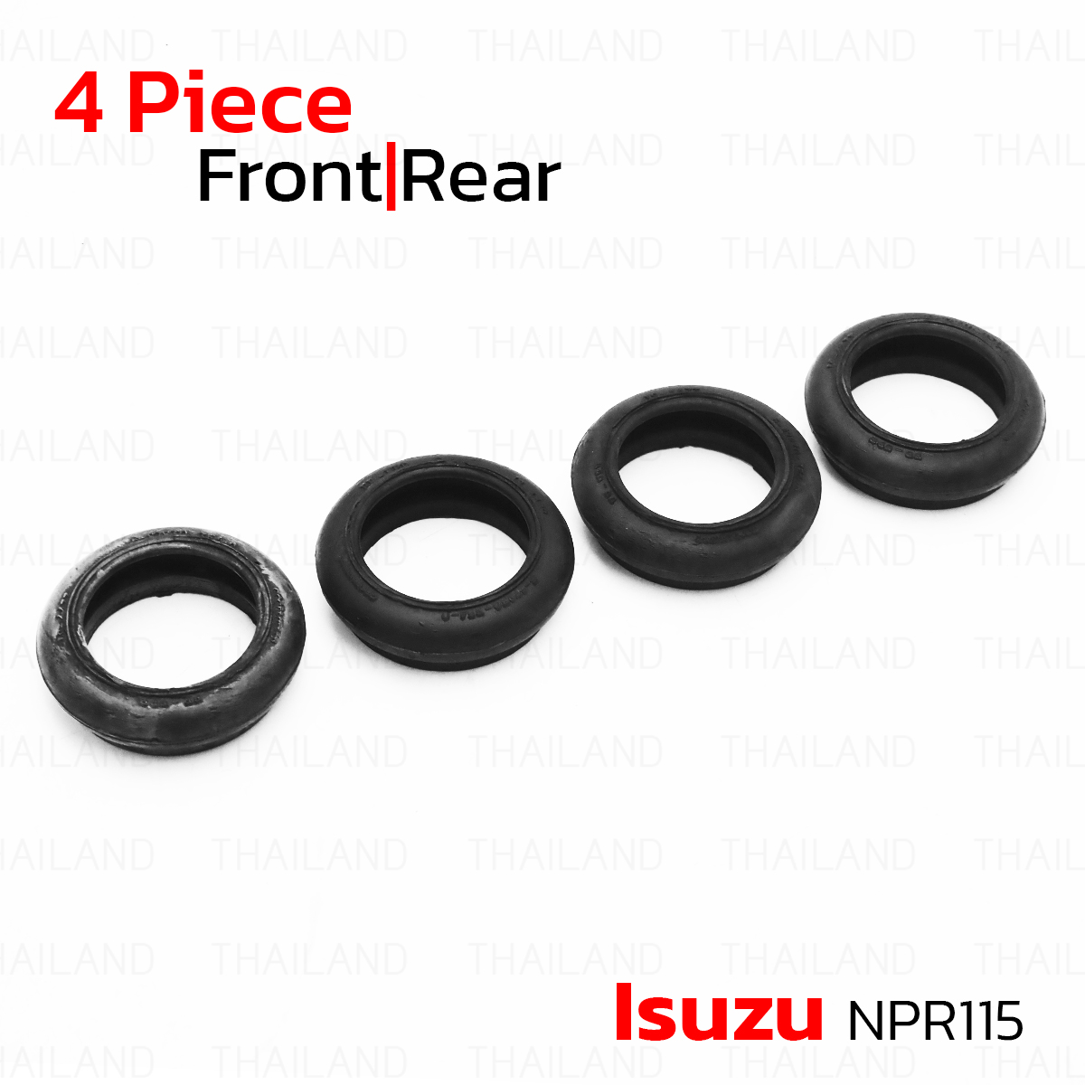 Set Front Rear Brake Caliper Rubber Boot Fits Isuzu NPR115 NKR NHK