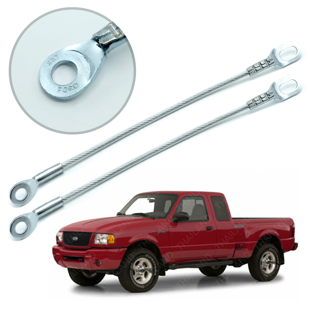 Rear Tailgate Tail Gate Wire Cable Silver For Ford Ranger Pickup 2001