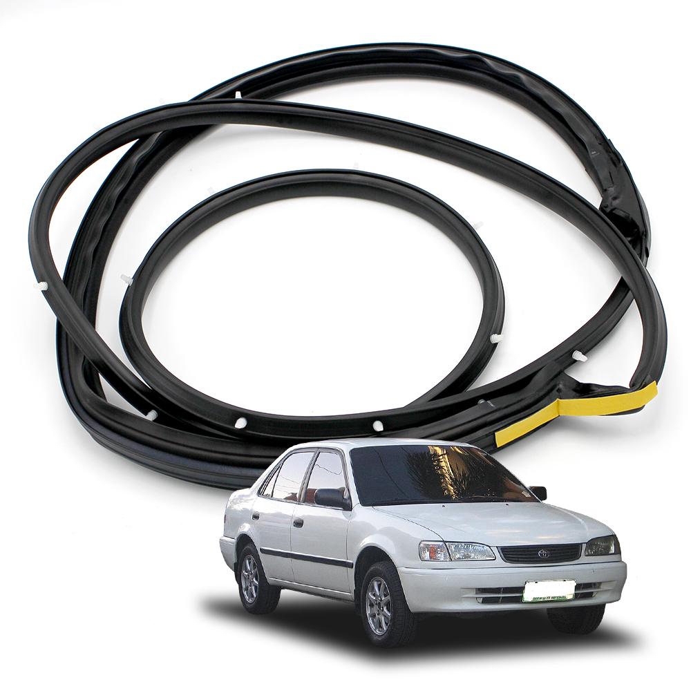 Details About Front Lh Weatherstrip Door Rubber Seal For Toyota Corolla Ae100 101 1993 1998