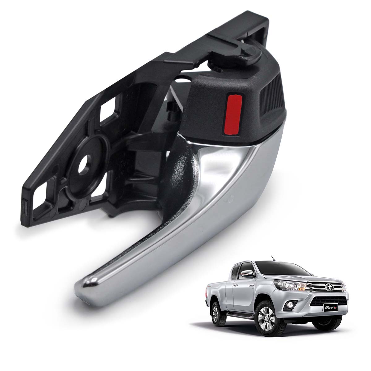 Details About Fits Toyota Hilux Revo Sr5 Pickup 2015 2017 Right Handle Inner Interior Chrome