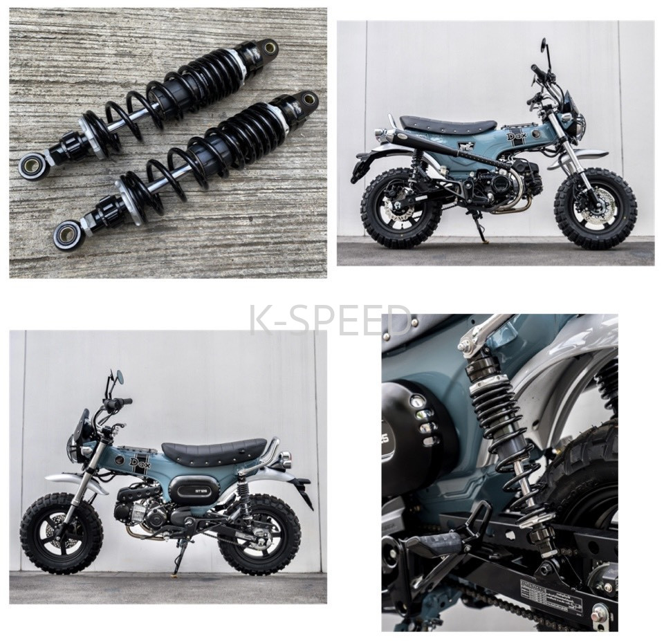 340mm K-speed Rear Suspension Absorber Fits Honda DAX125 ST125