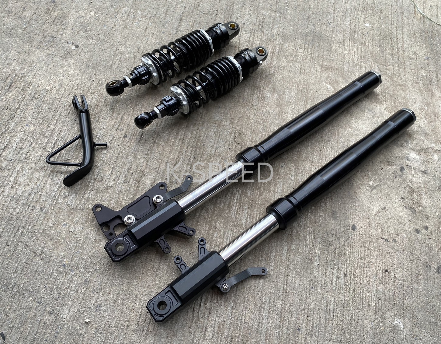 Super low Set Front Fork+Rear Shock+Stand Fits Honda DAX125 ST125