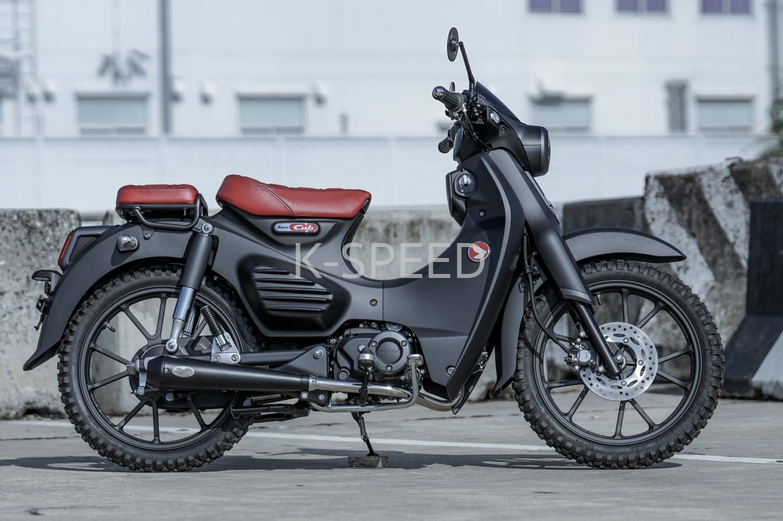 スーパーカブC125 フェンダーセット マフラーカバー サイド