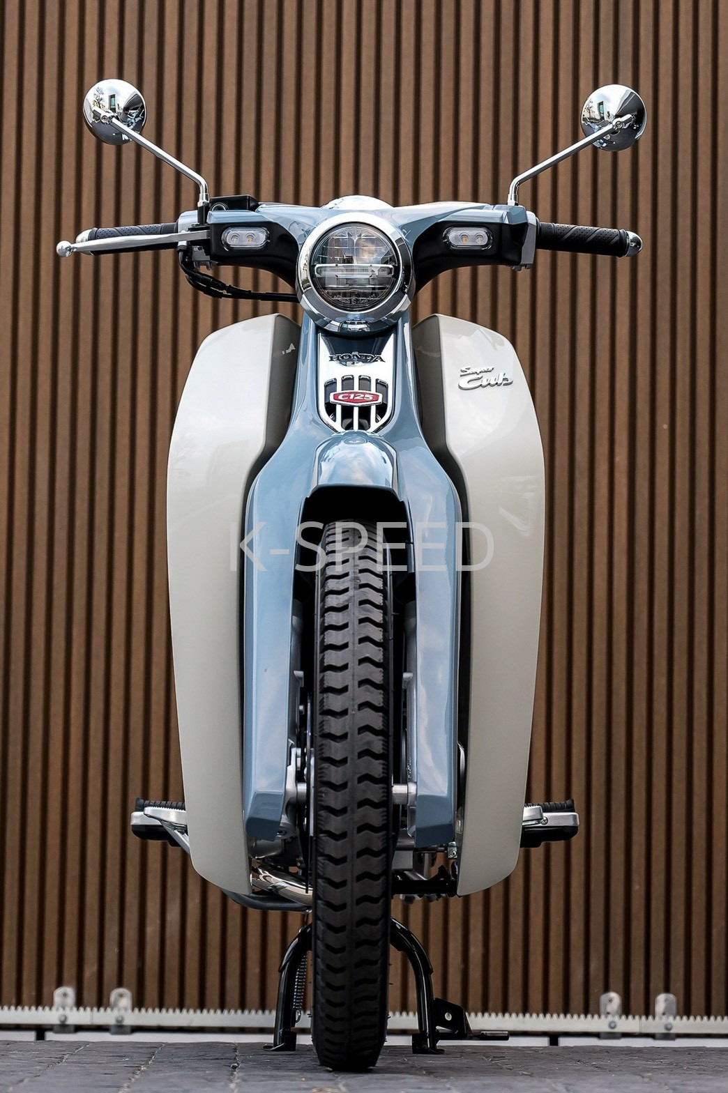 Front Shock Cover Modern Vintage Guard Fits Honda Super Cub