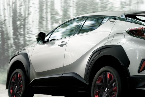 Trd Matte Black Fender Flares Wheel Arch Garnish For Toyota C-hr Chr 2018 2019