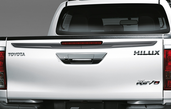 Genuine Rear Tailgate Blade Trim Grey For Toyota Hilux Revo Rocco 4 Dr 2015 2019