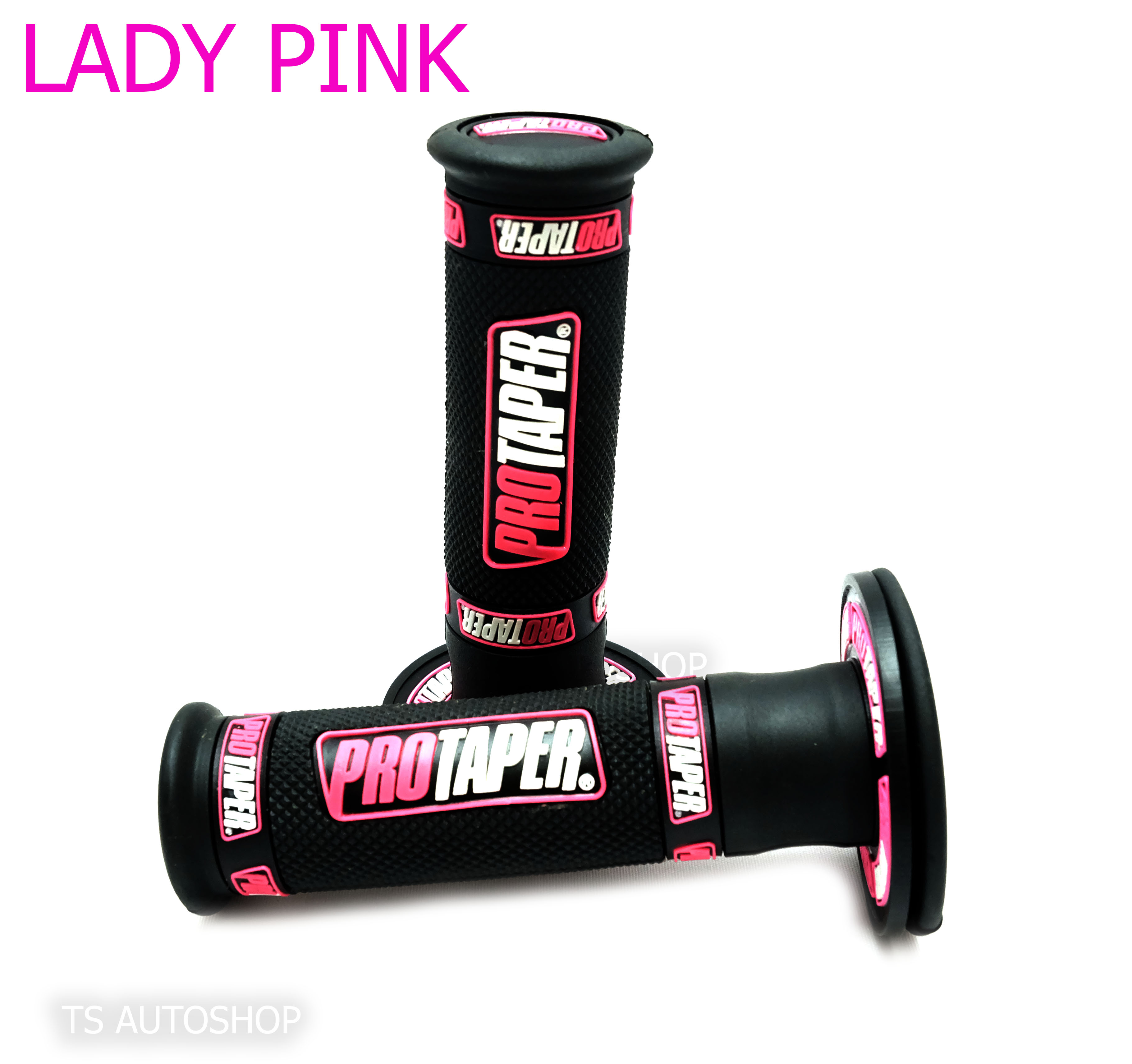 Pink Motorcycle Grips 7/8" 22mm Handle Bar ProTaper Pit Dirt Bike Hand