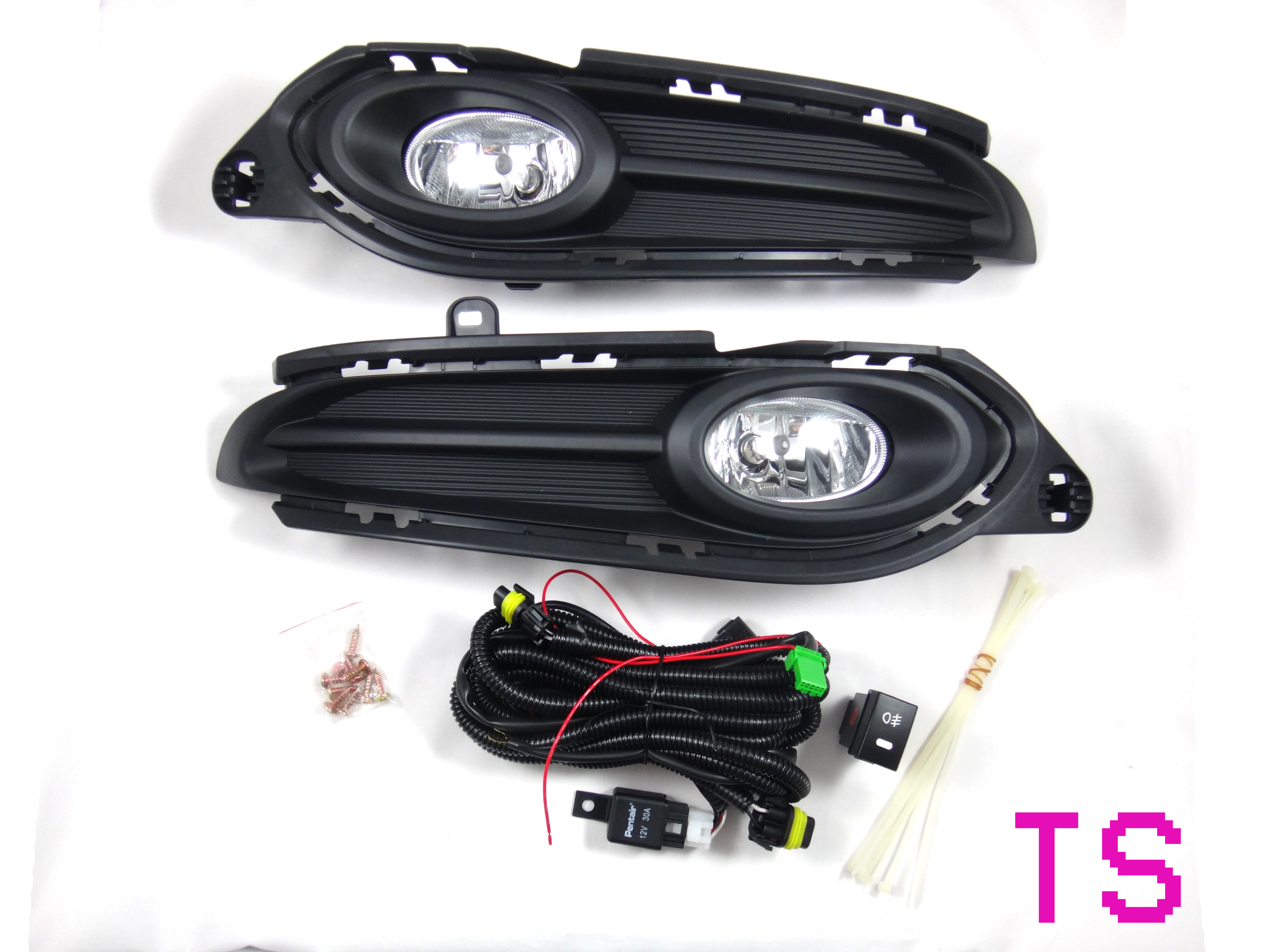 Spot Fog Light Lamp Kit Black Chrome For Honda Hrv Vezel 18 Car Truck Lighting Lamps Motors Smarf Kr